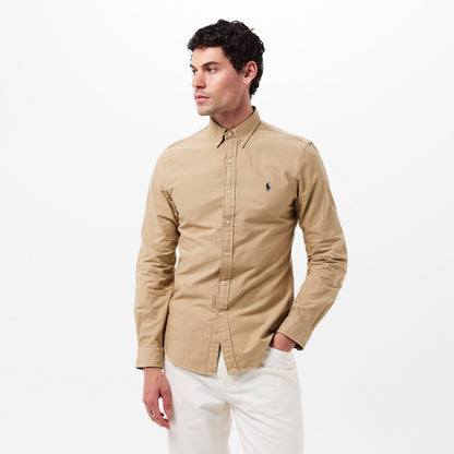Men's Slim Fit Oxford Long Sleeve Shirt