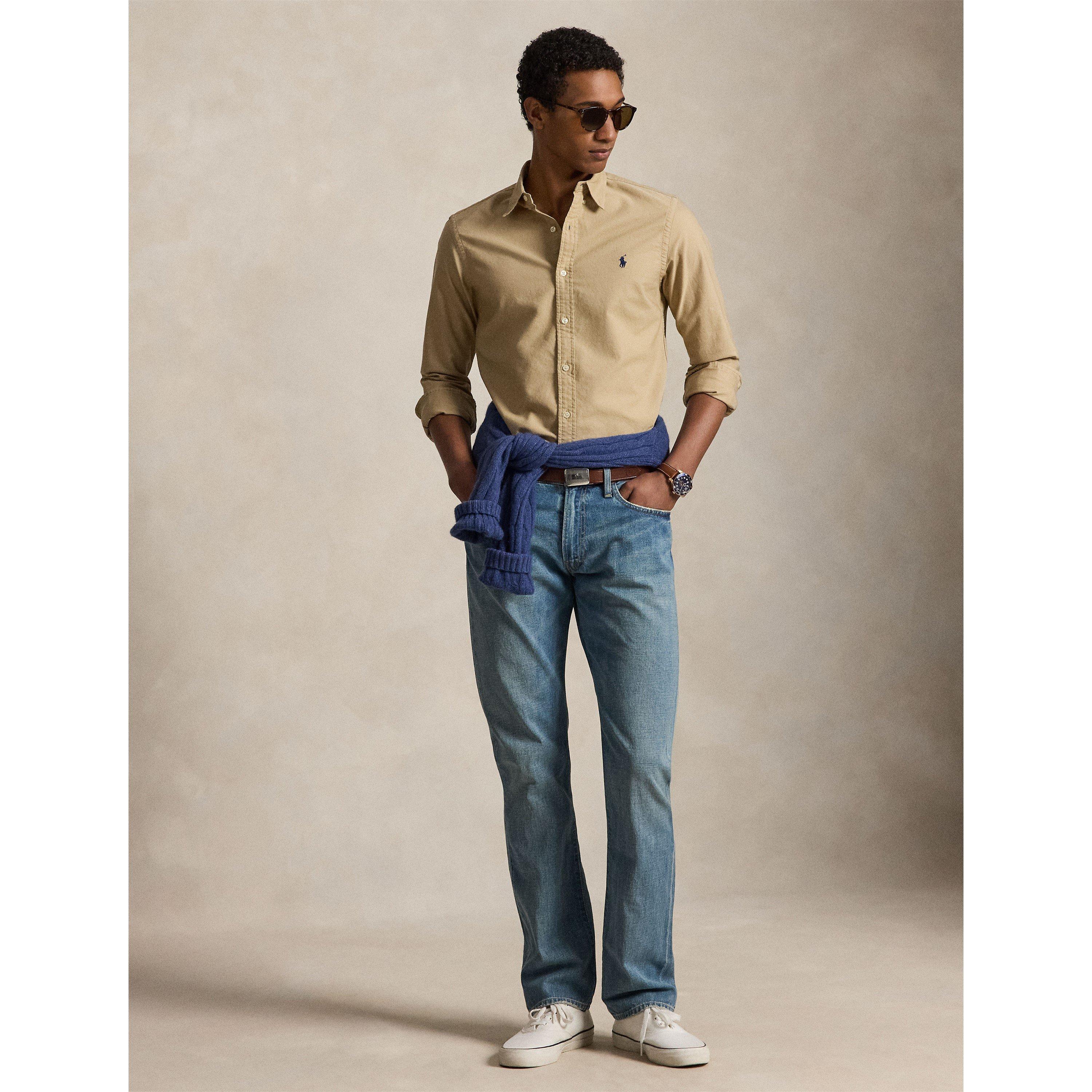 Slim Fit Oxford Long Sleeve Shirt