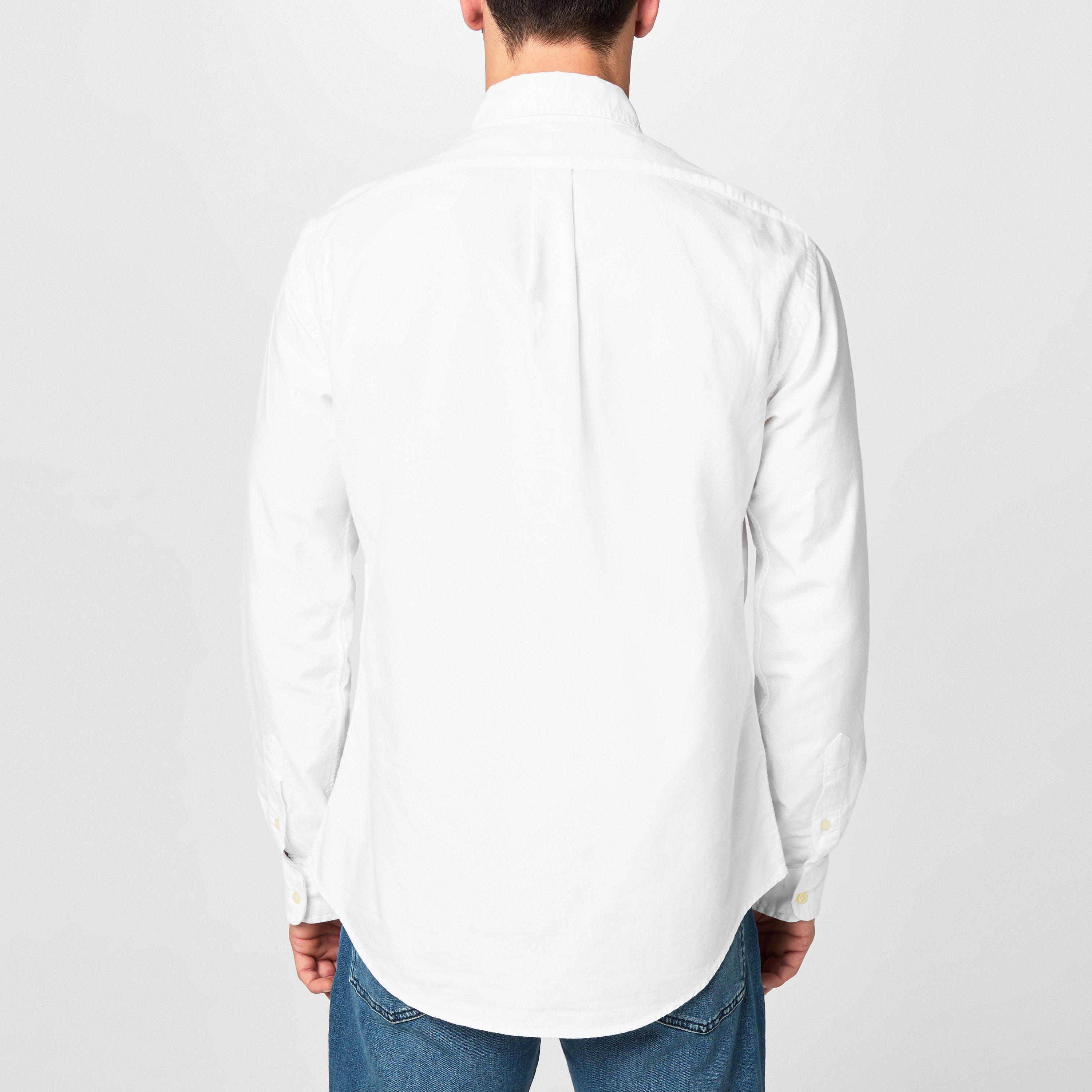 Men's Slim Fit Oxford Long Sleeve Shirt