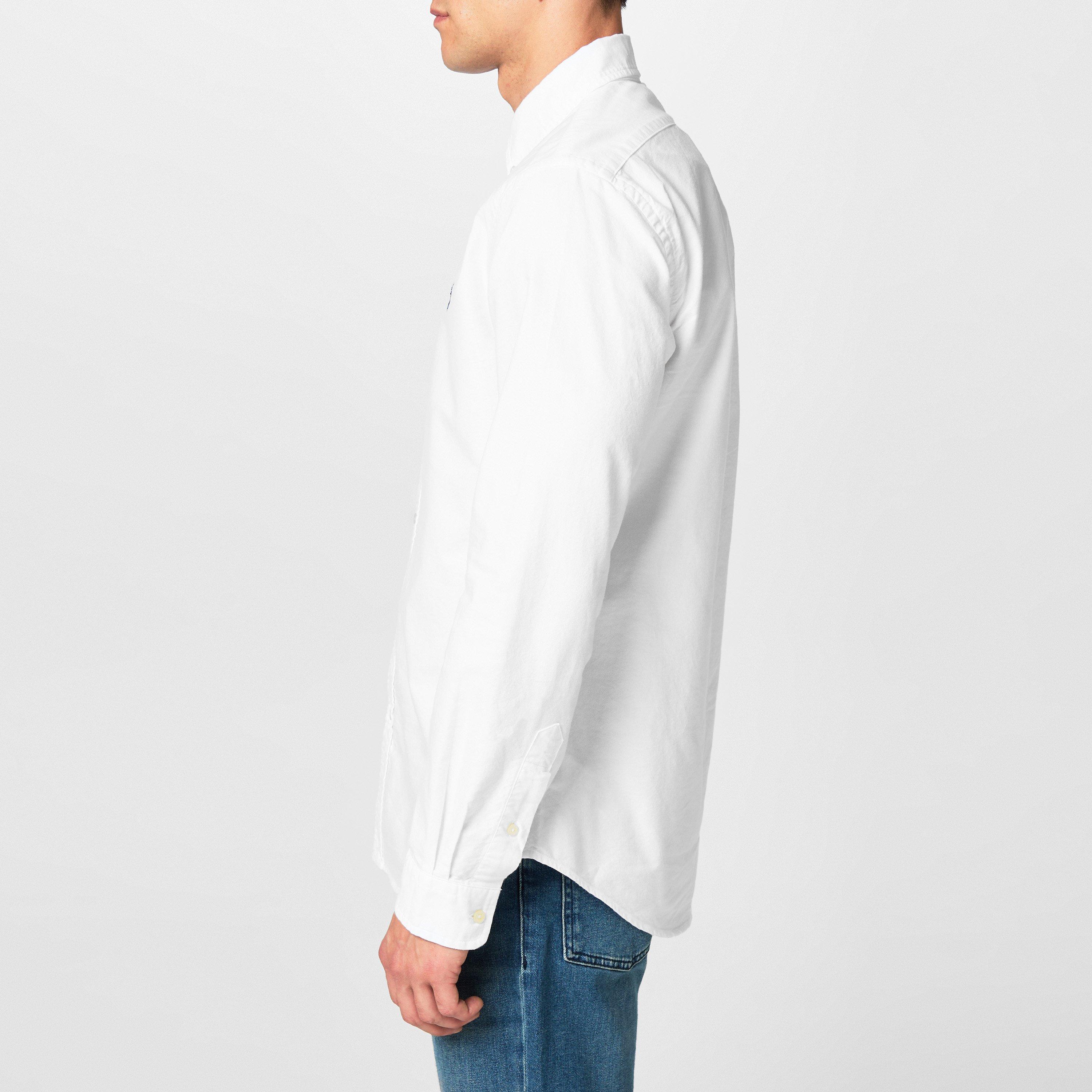 Men's Slim Fit Oxford Long Sleeve Shirt