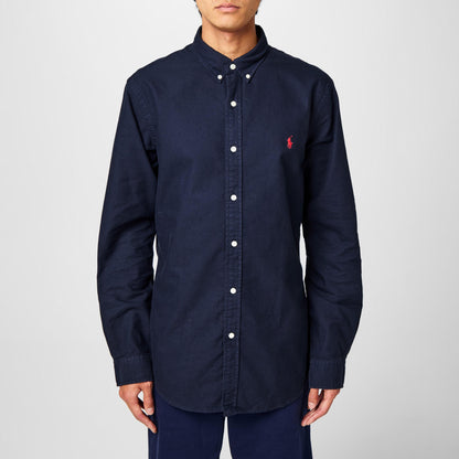 Men's Slim Fit Oxford Long Sleeve Shirt