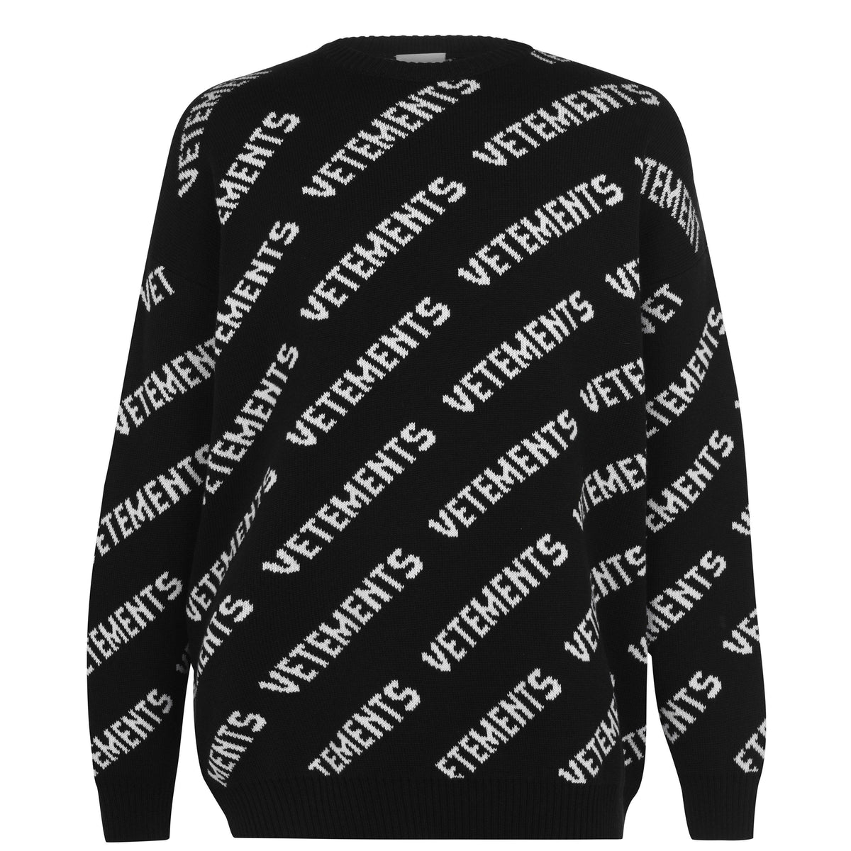 All Over Logo Crew Neck Jumper