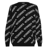 All Over Logo Crew Neck Jumper