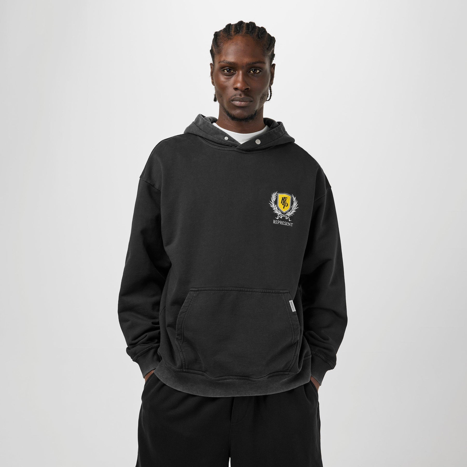 Men's Crest Signature Design Hoodie
