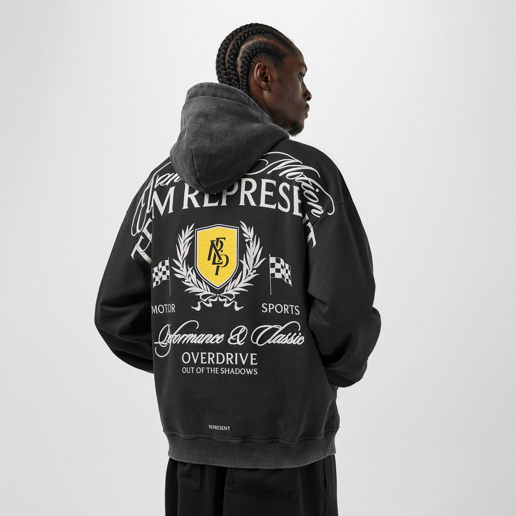 Men's Crest Signature Design Hoodie