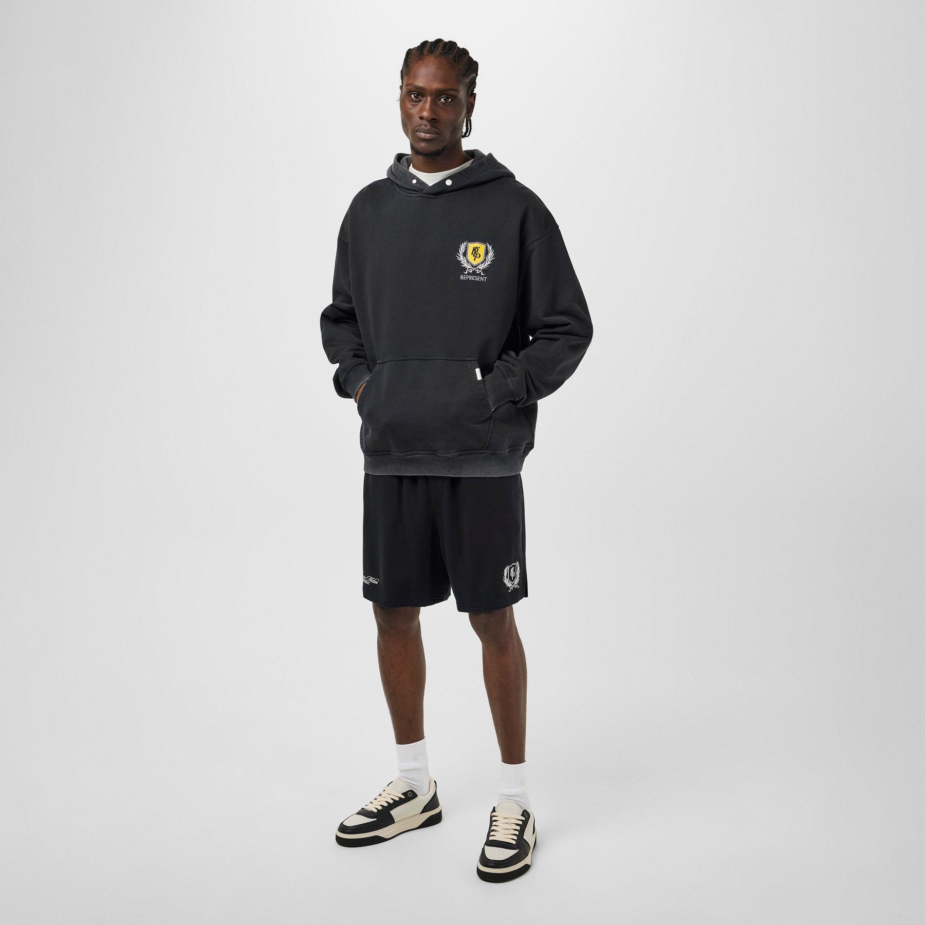 Men's Crest Signature Design Hoodie