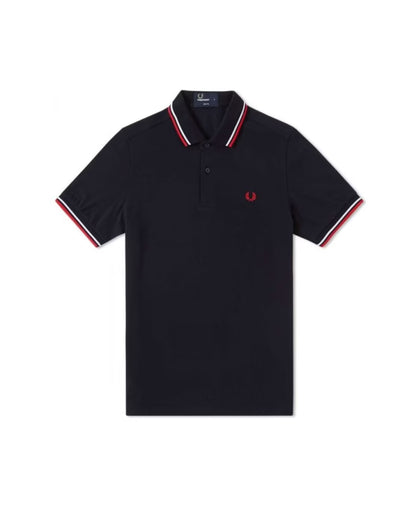 Fred Perry Slim Fit Twin Tipped Polo