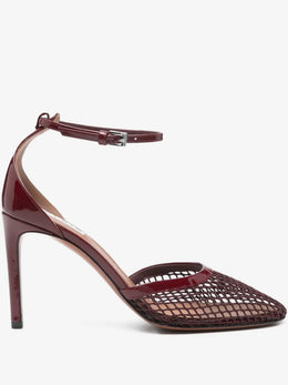 Alaïa 90mm ankle-strap mesh pumps
