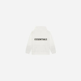 FEAR OF GOD ESSENTIALS KNIT HOODIE (FW20) LIGHT HEATHER OATMEAL