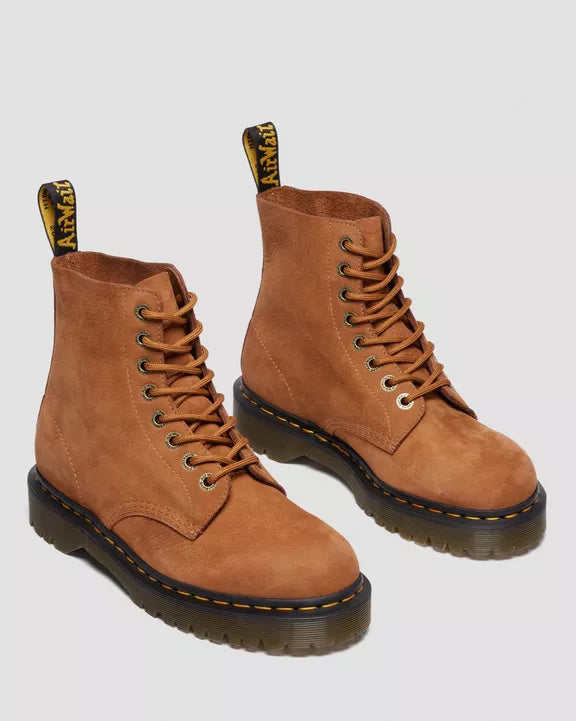 1460 BEX SOFT NUBUCK LACE UP BOOTS