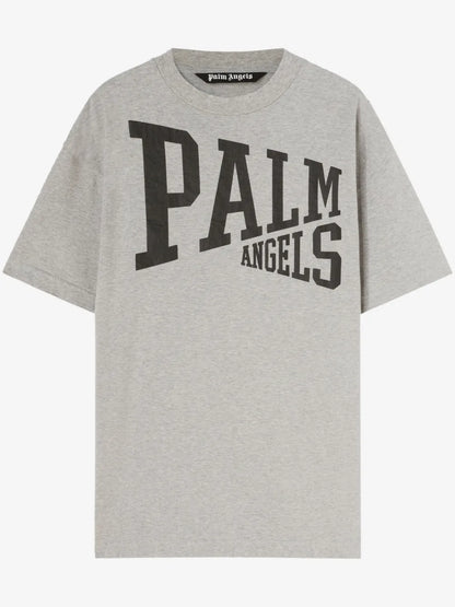 Palm Angels logo-print crew-neck T-shirt