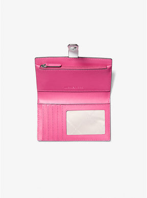Greenwich Medium Zebra Signature Logo Wallet