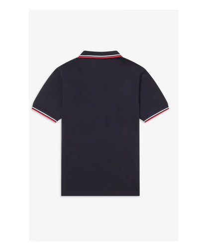 Fred Perry Slim Fit Twin Tipped Polo
