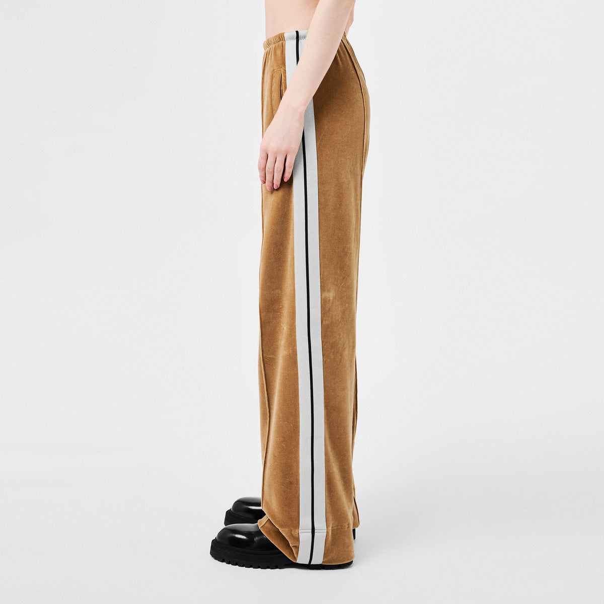 Velvet Loose Track Pants
