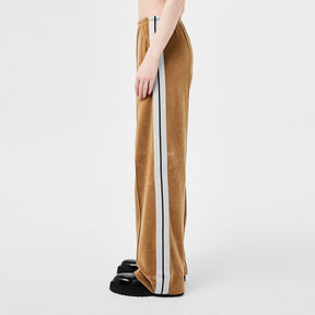 Velvet Loose Track Pants