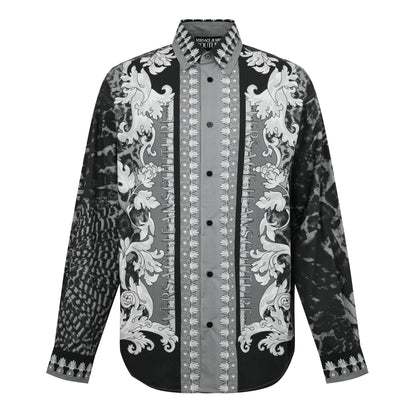 Long-Sleeve Plain Shirt