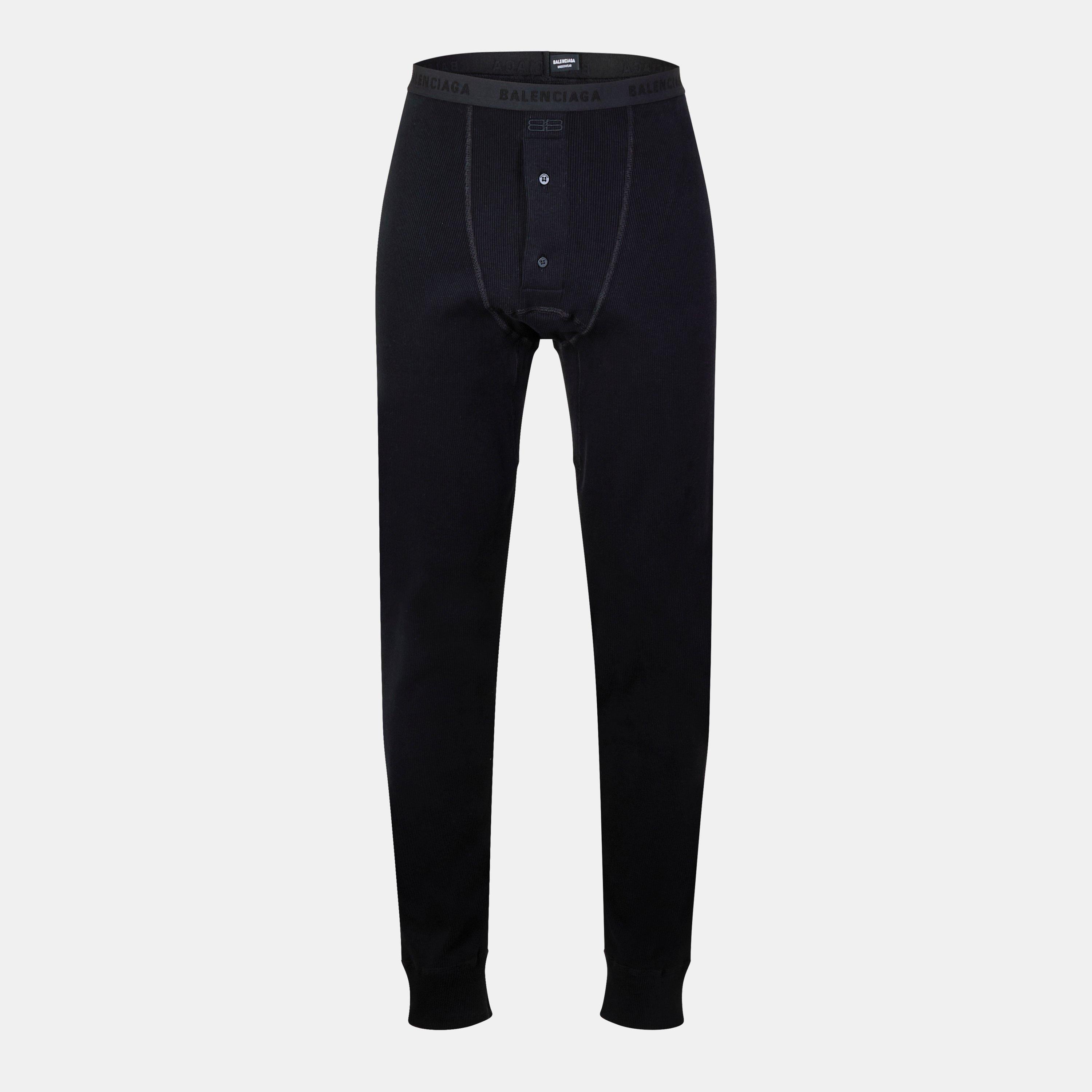 Contoured Black Leggings