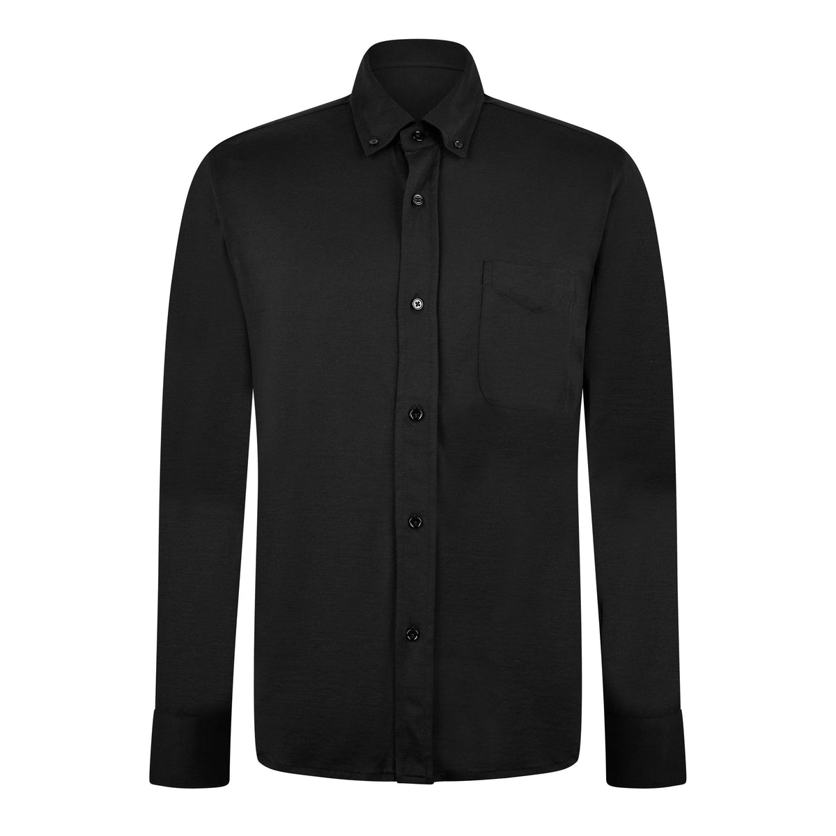 Silk Button Down Shirt