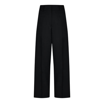 Knit-Tape Straight Trousers