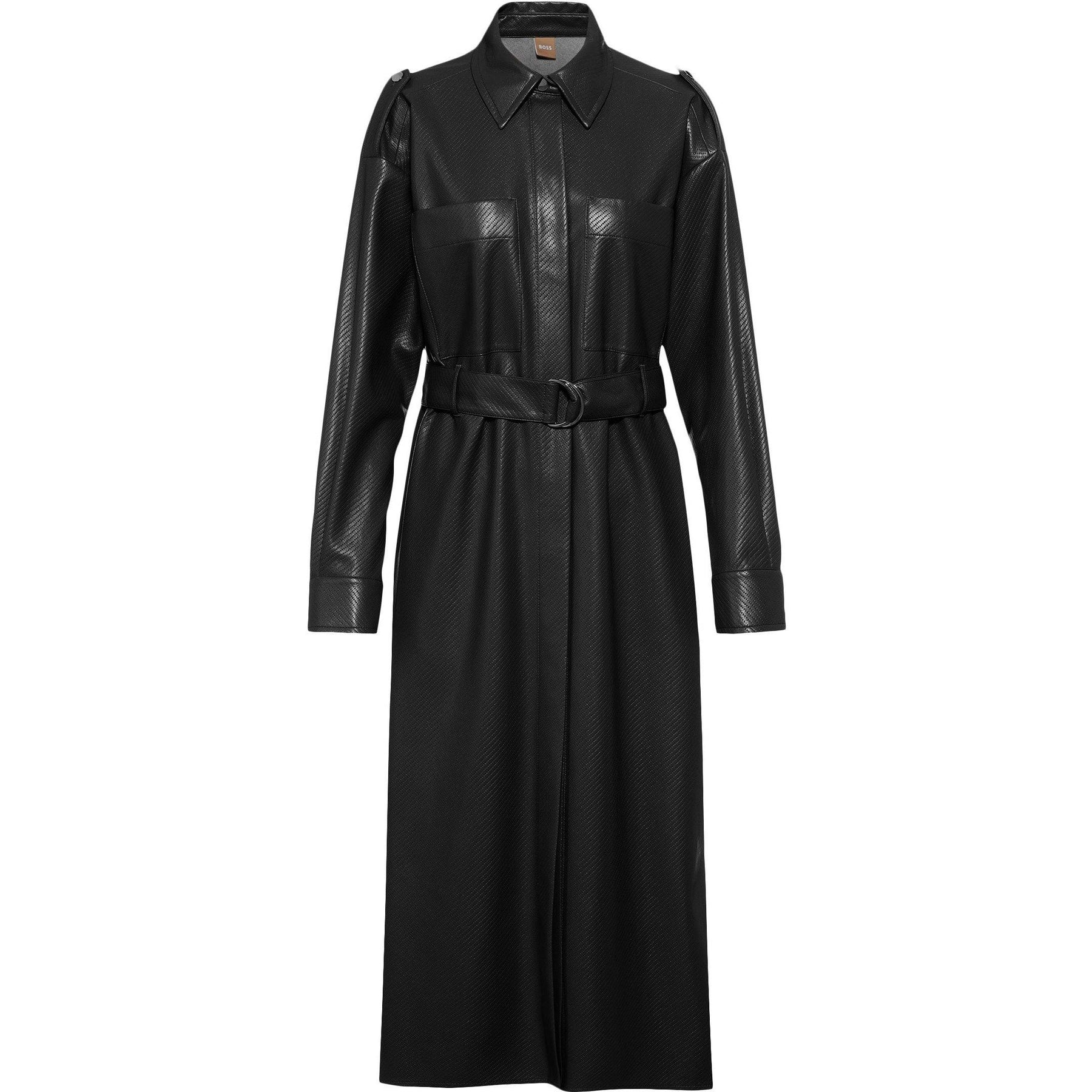 Women's Delaxa Dress, Synthetic-Coated Faux Leather