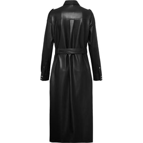Women's Delaxa Dress, Synthetic-Coated Faux Leather