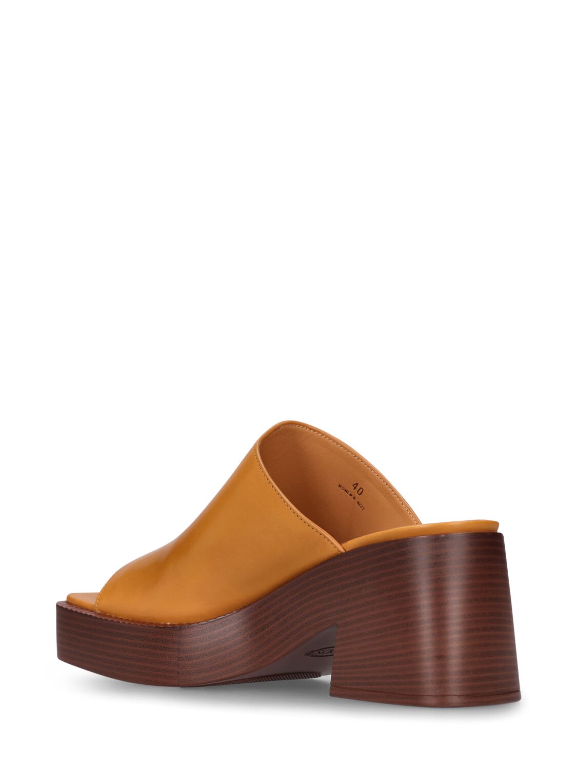 Tod's Tod's 75mm Leather sandals - Size: UK 3 Sandals | Shop From The Mirage