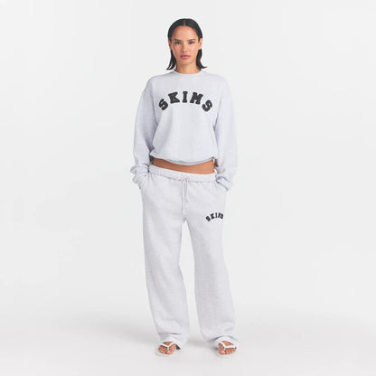 Cotton Fleece Logo Classic Crewneck