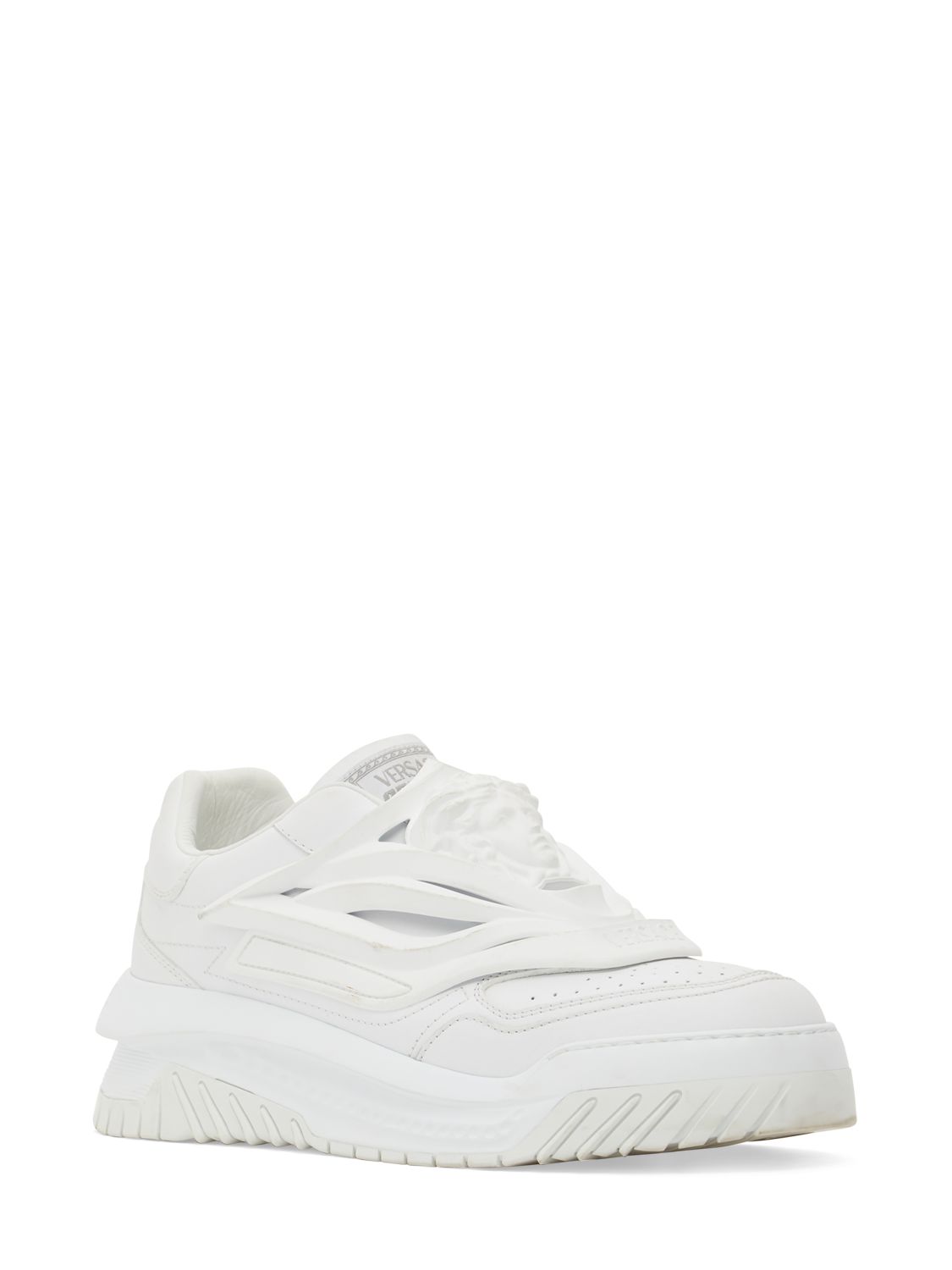 Versace Versace Leather sneakers - Size: UK 5 Sneakers | Shop From The Mirage