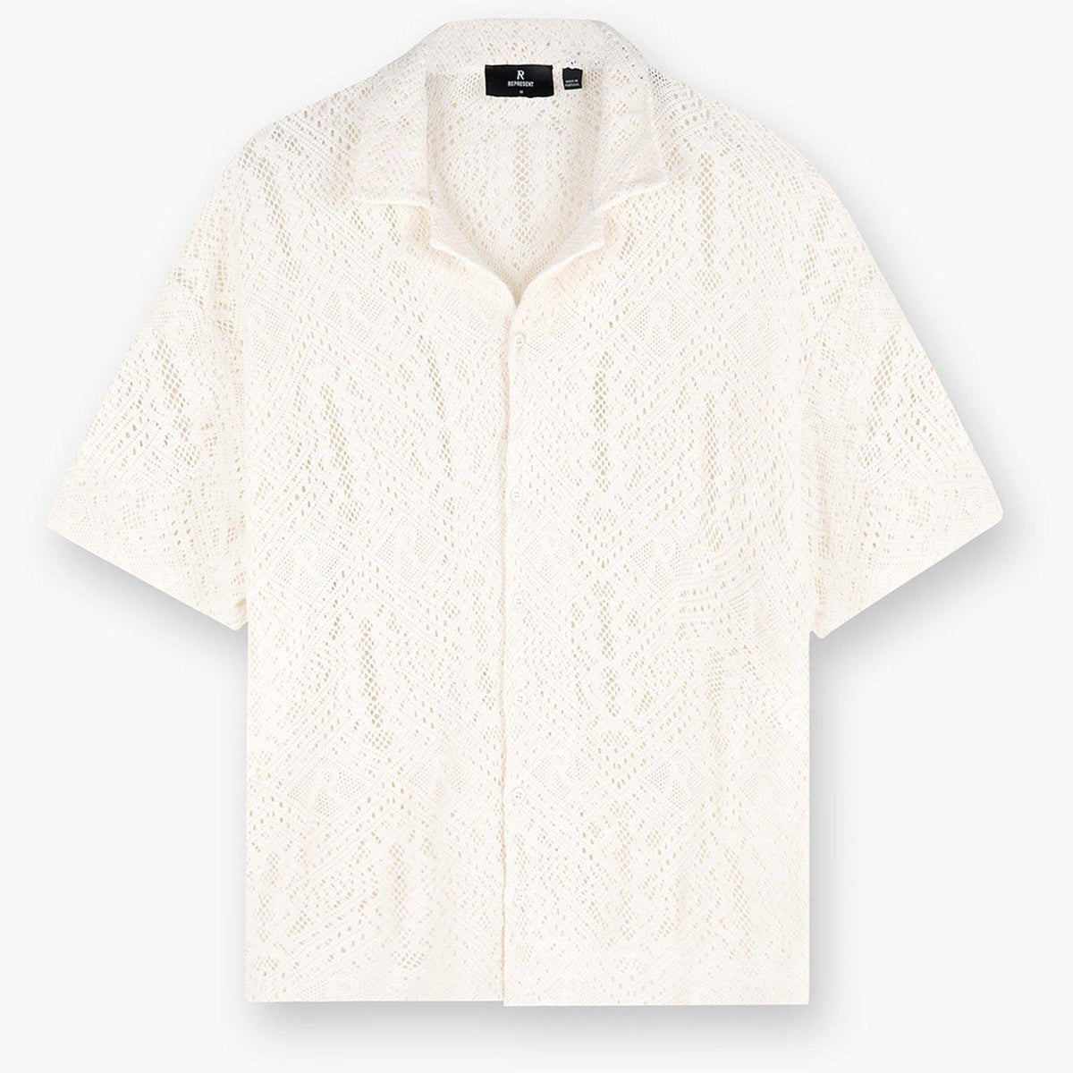 Men's Rep All-over Crochet Shirt