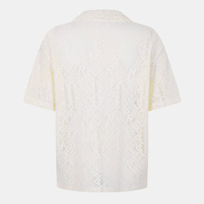Men's Rep All-over Crochet Shirt
