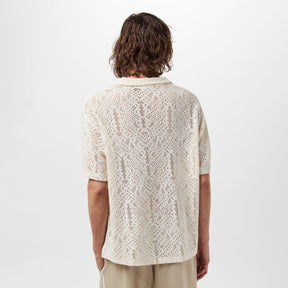 Men's Rep All-over Crochet Shirt