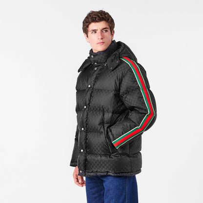 GG Nylon Jacquard Web Jacket
