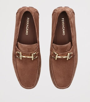 Suede Parigi Gancho Driving Shoes