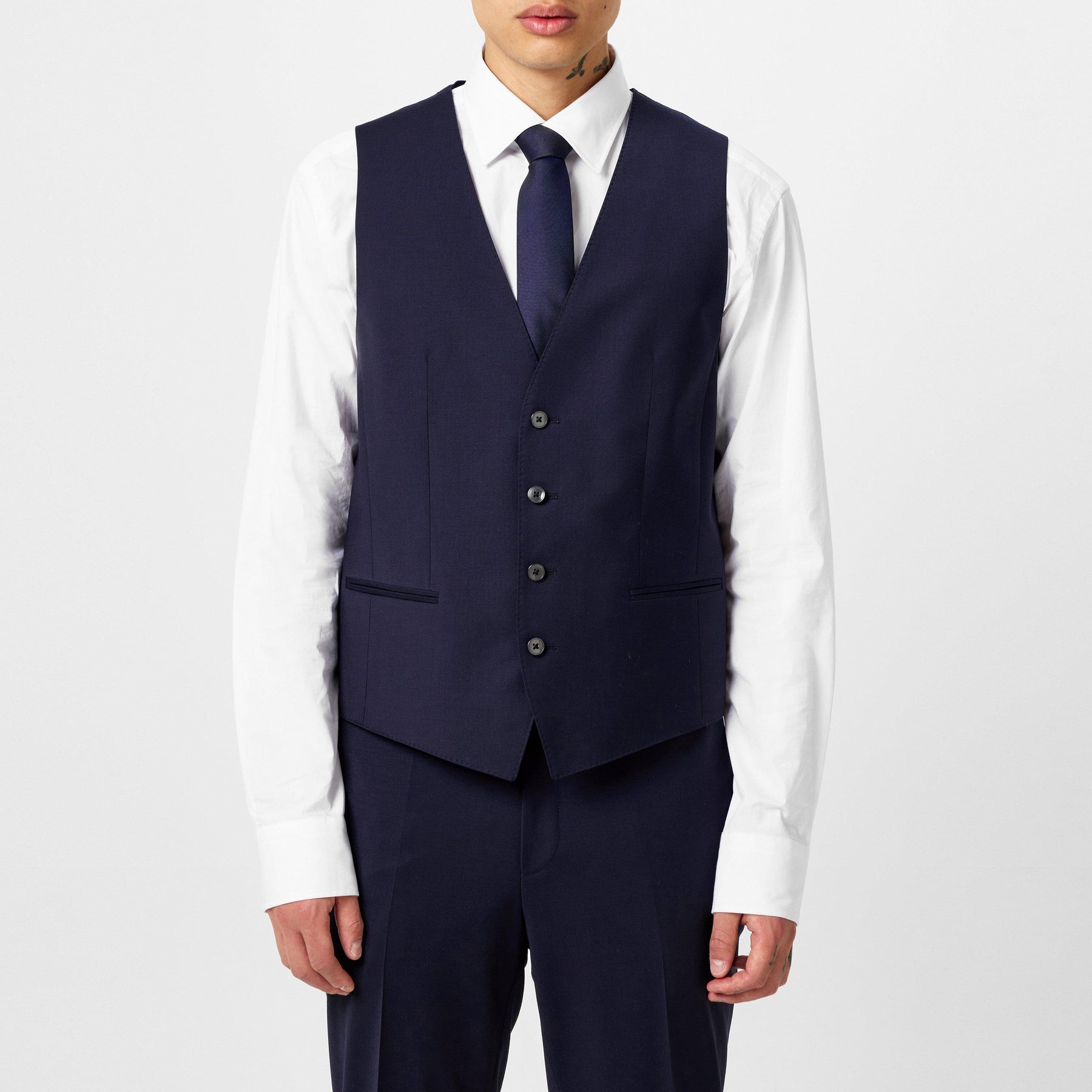 Men's Slim-fit Formal Waistcoat