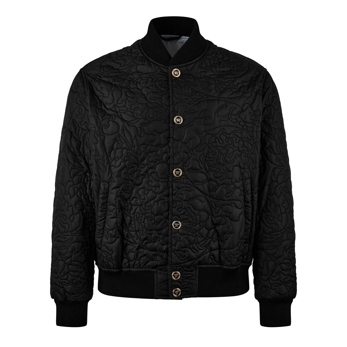 Baroque Quilted Bomber Jacket