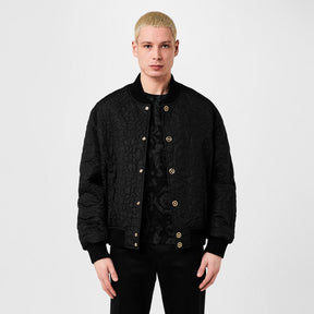 Baroque Quilted Bomber Jacket