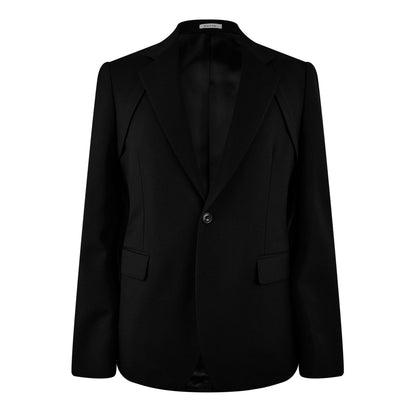 Harness Wool Long Sleeve Slim Fit Blazer