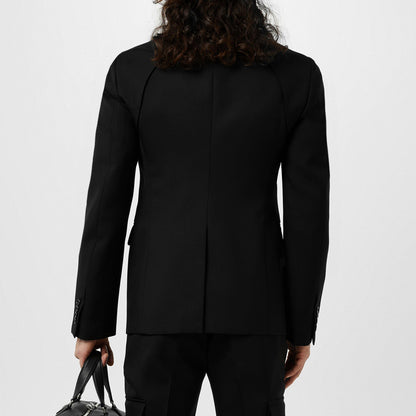 Harness Wool Long Sleeve Slim Fit Blazer
