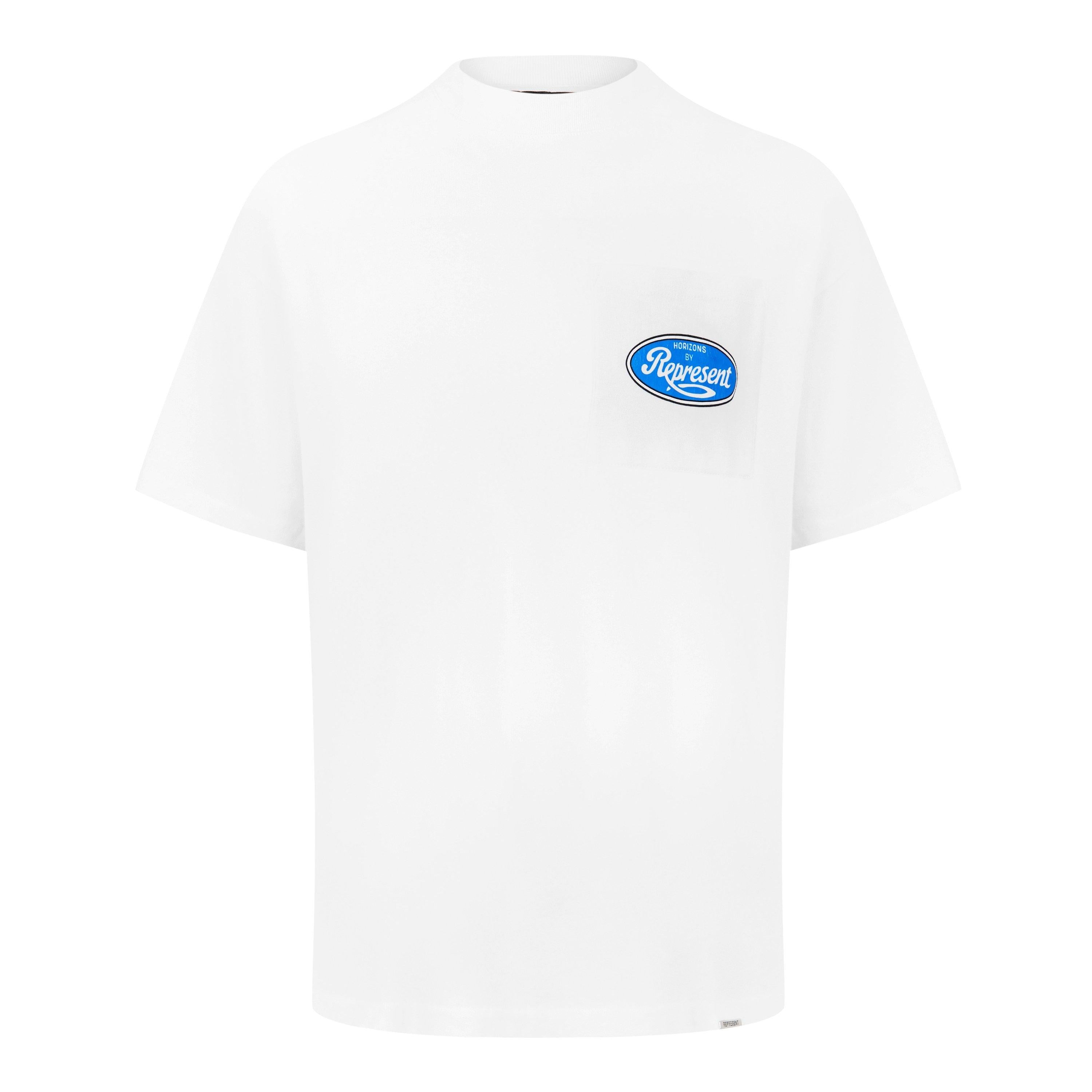 Men's Classic Parts T-Shirt, Cracked Horizons Graphic