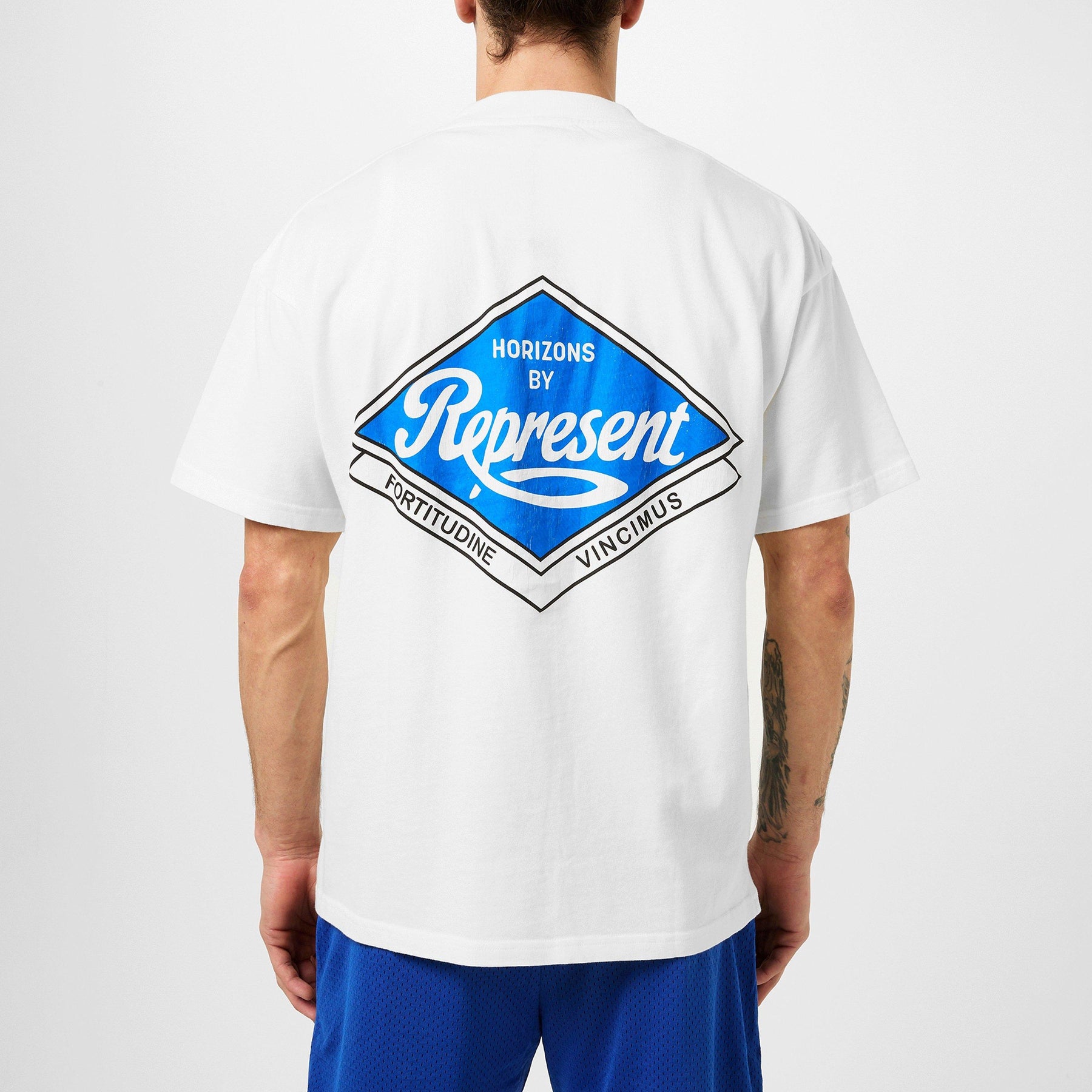 Men's Classic Parts T-Shirt, Cracked Horizons Graphic