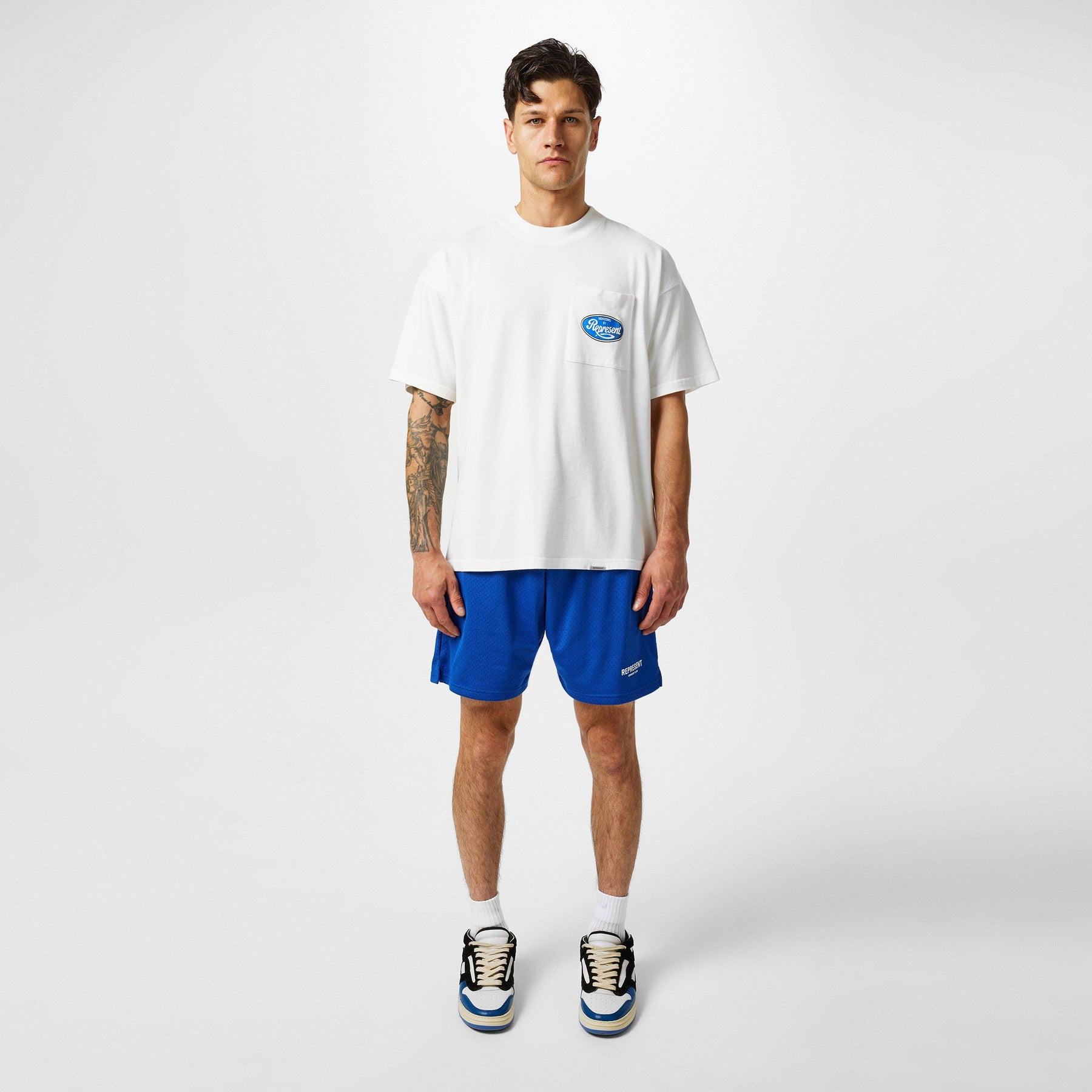 Men's Classic Parts T-Shirt, Cracked Horizons Graphic