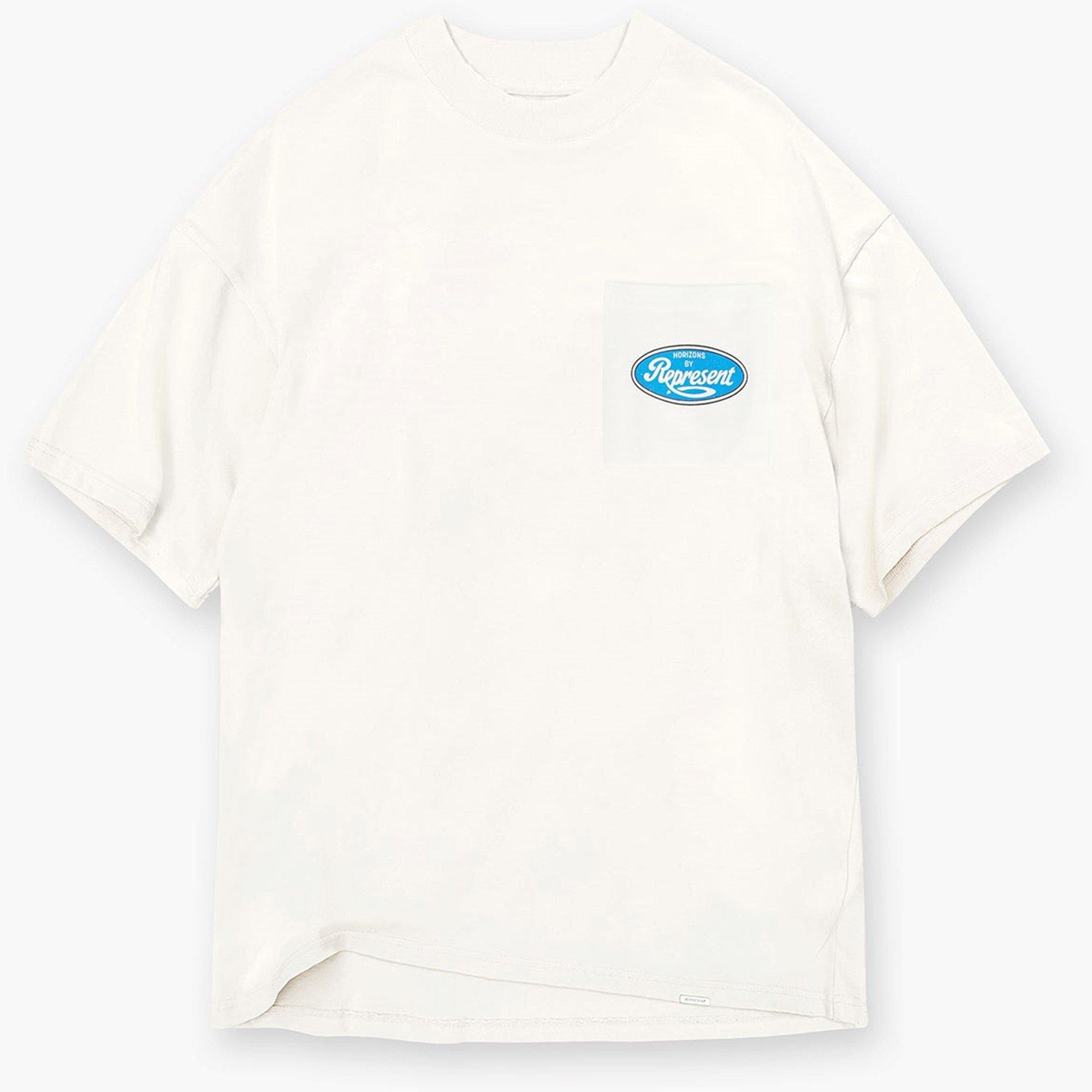 Men's Classic Parts T-Shirt, Cracked Horizons Graphic
