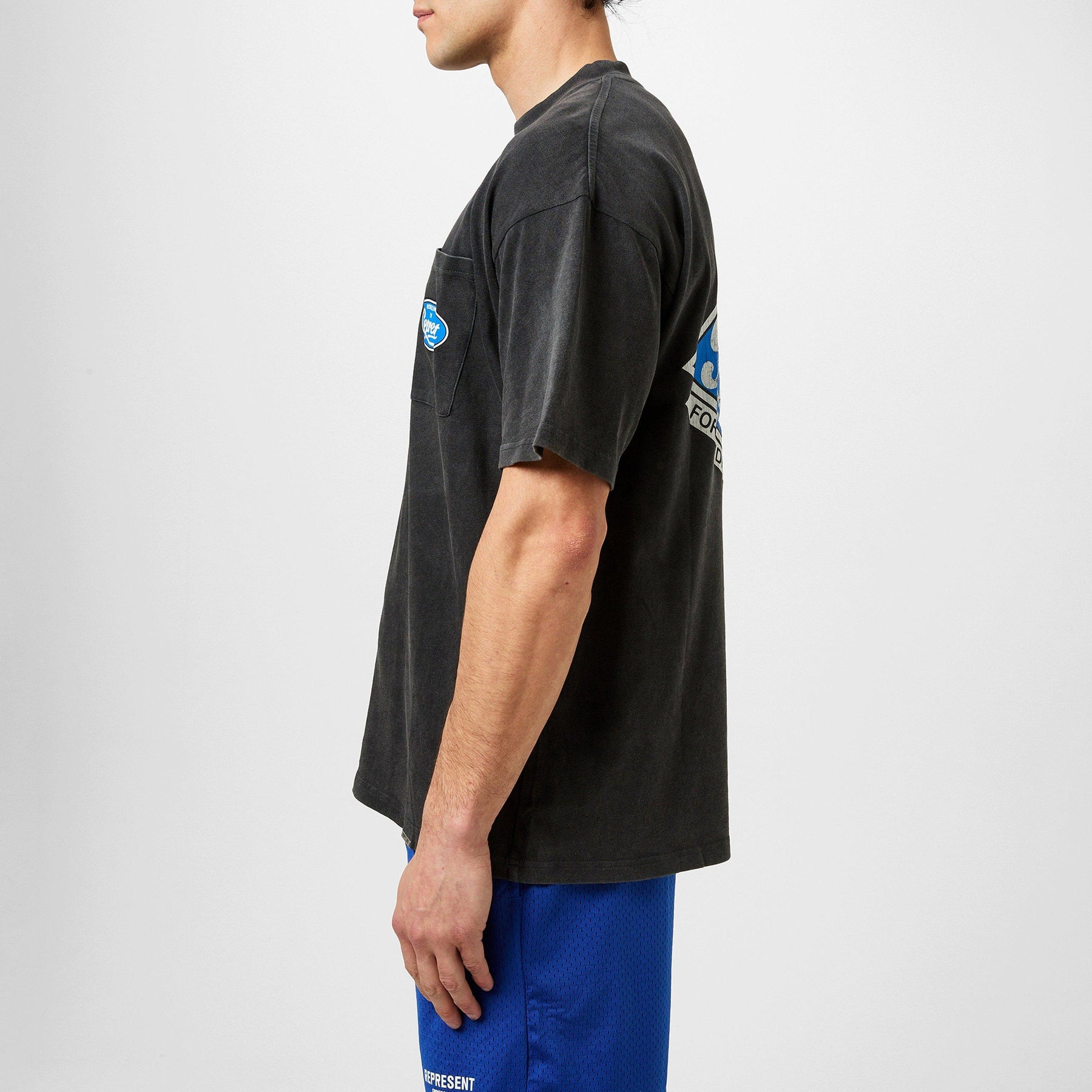 Men's Classic Parts T-Shirt, Cracked Horizons Graphic