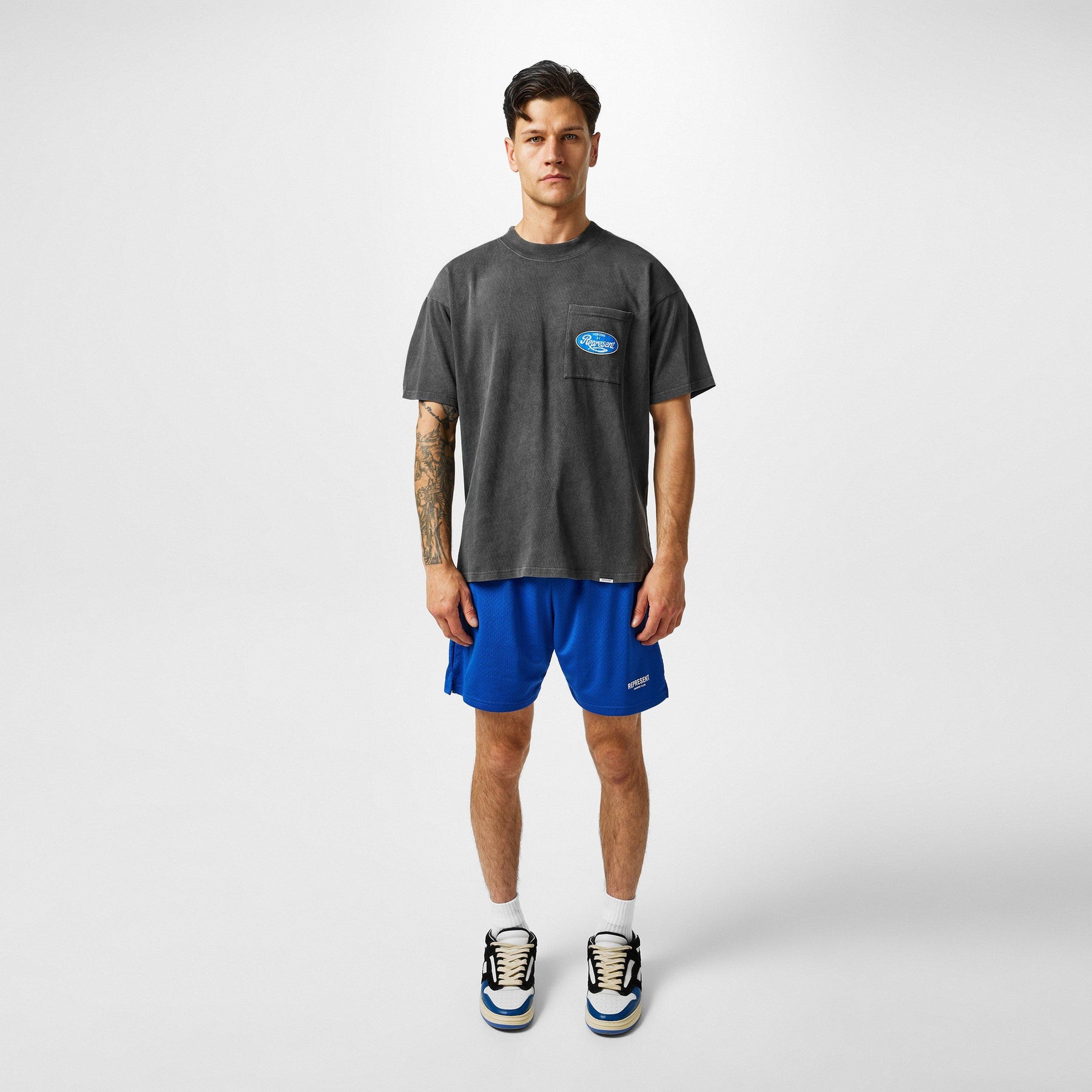 Men's Classic Parts T-Shirt, Cracked Horizons Graphic