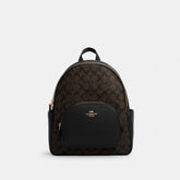 Court Backpack In Signature Canvas