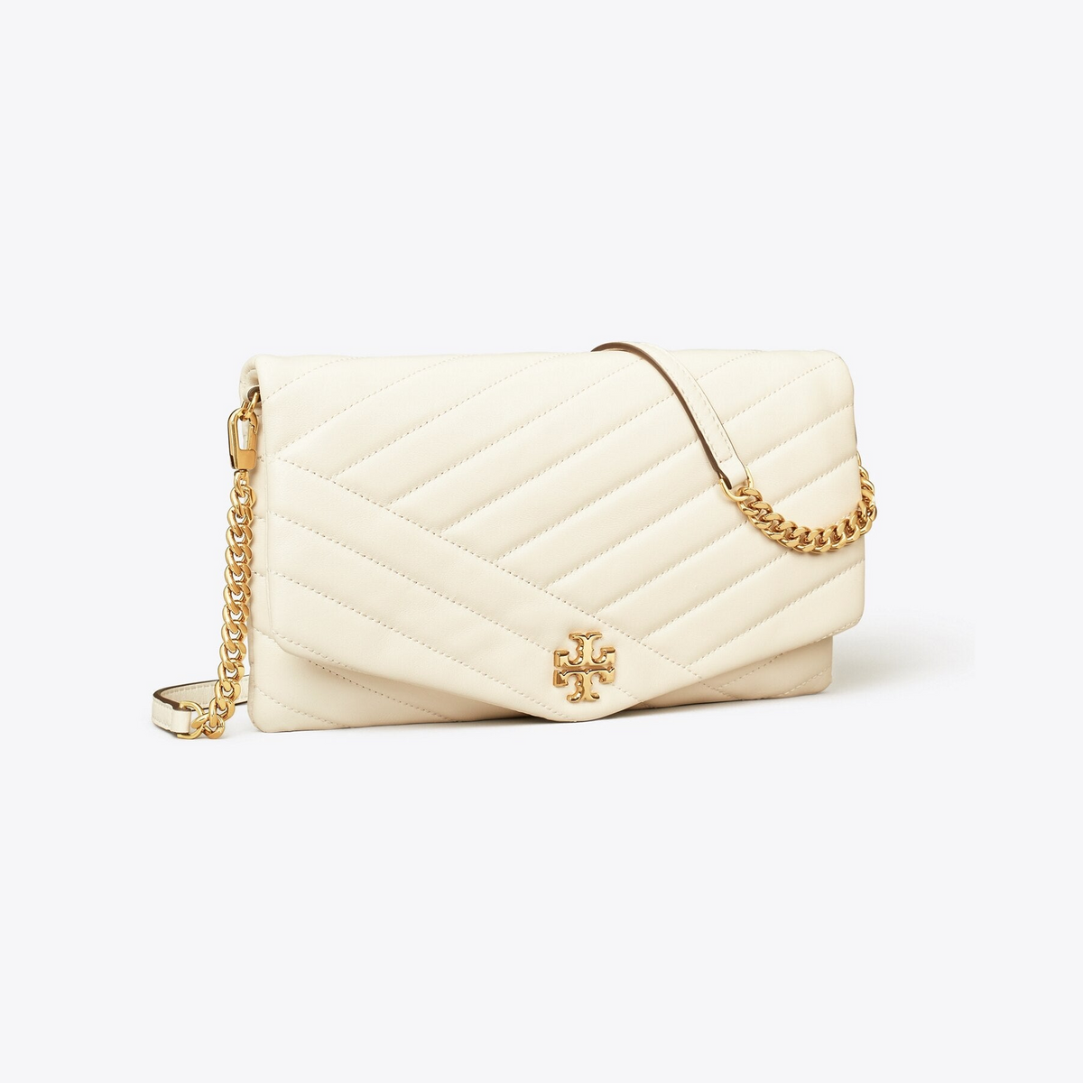 Kira Chevron Clutch