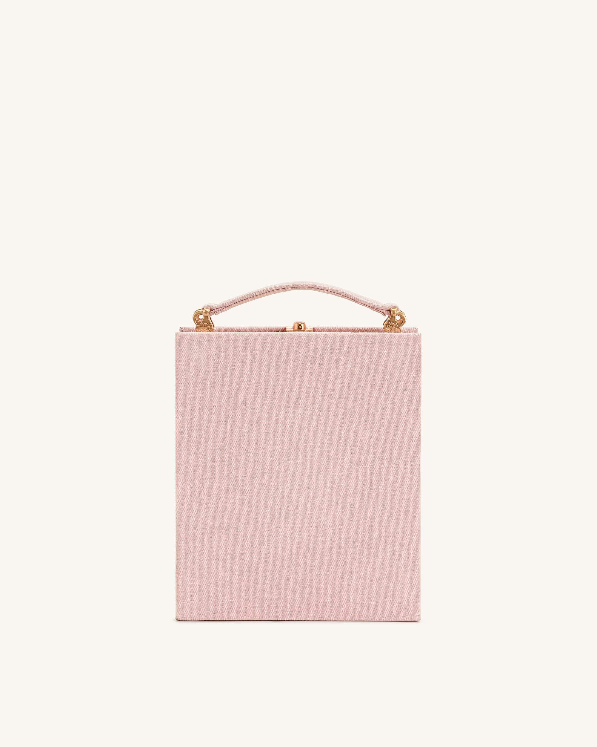 Taya Orchid Motif Book Shape Clutch Bag - Black