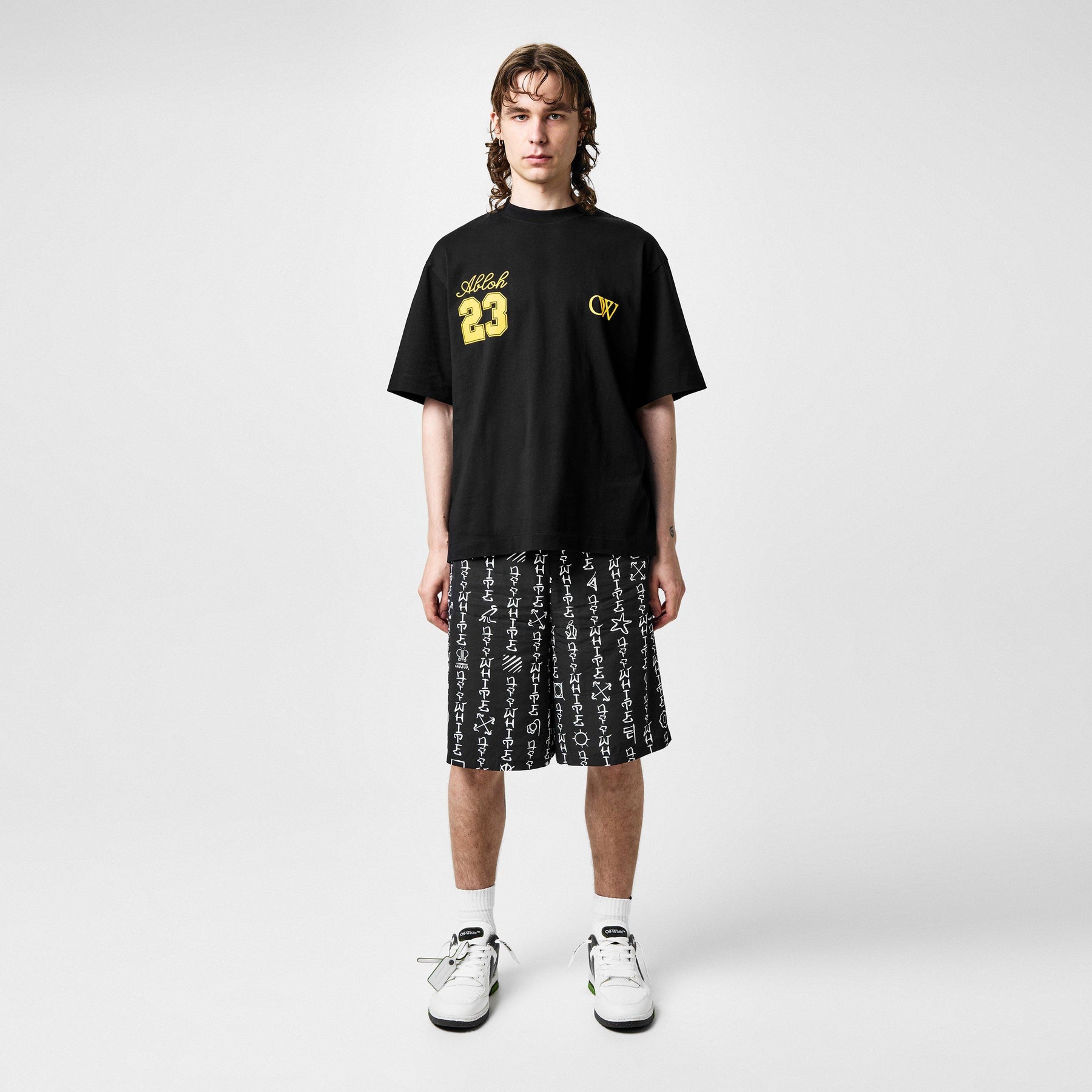 Men's 23 Skate T-Shirt, Edgy 90s-Inspired Design