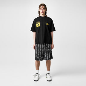 Men's 23 Skate T-Shirt, Edgy 90s-Inspired Design