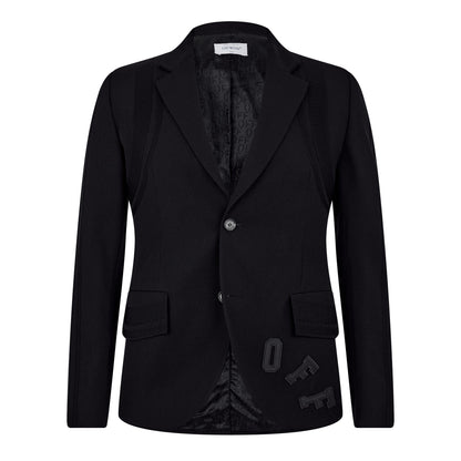 Off-White Structured Contemporary Blazer